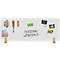 Legamaster Séparation de table pour tableau blanc Elements, acier émaillé, y compris 2 supports de pied, L 1600 x H 600 x P 11 mm